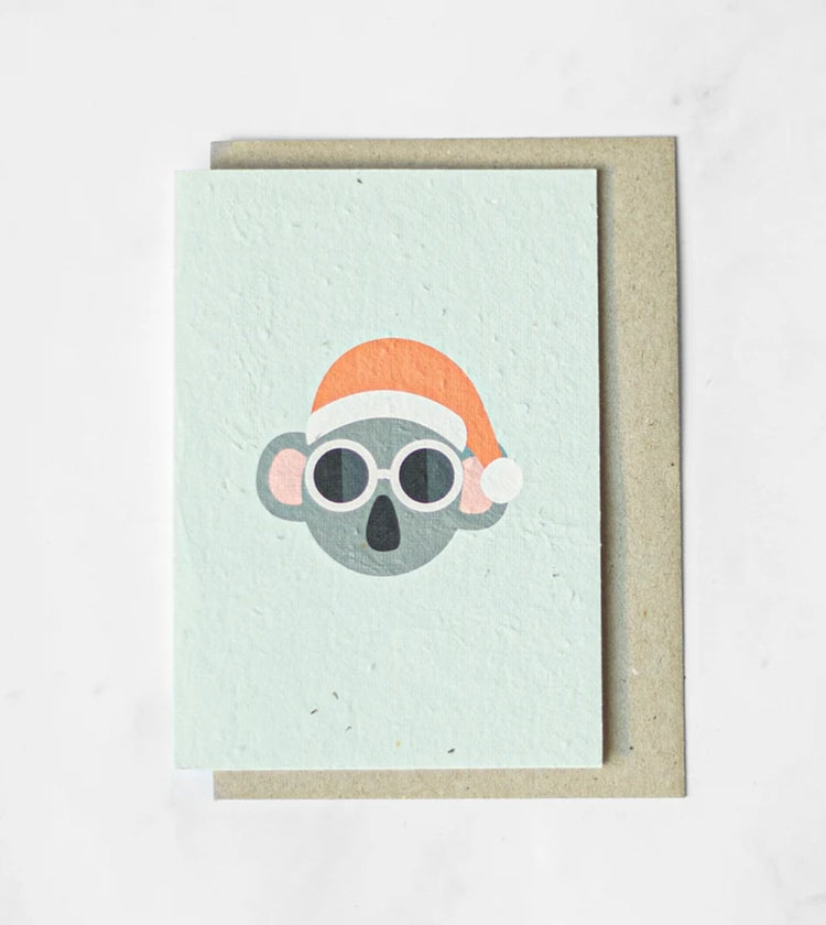 Seasons Greeting - Greeting Cards made with Plantable seeded paper
